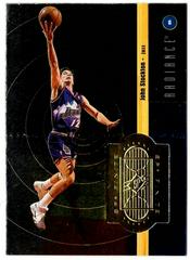 John Stockton #45 Basketball Cards 1998 Spx Finite Prices