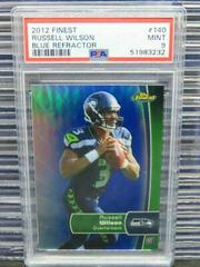 Russell Wilson [Blue Refractor] #140 Football Cards 2012 Topps Finest Prices