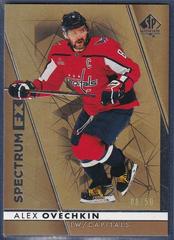 Alex Ovechkin [Gold] Hockey Cards 2022 SP Authentic Spectrum FX Prices