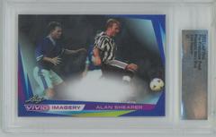 Alan Shearer [Navy Blue] #VI-AS1 Soccer Cards 2022 Leaf Vivid Imagery Prices
