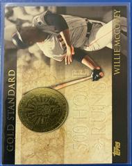 Willie McCovey #GS-9 Baseball Cards 2012 Topps Gold Standard Prices