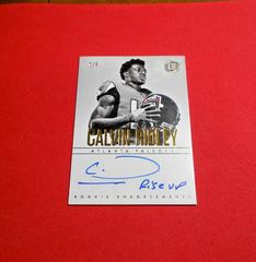 Calvin Ridley [Gold Autograph] #321 Football Cards 2018 Panini Prices
