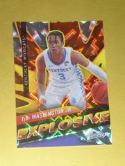 TyTy Washington Jr. Basketball Cards 2022 Panini Chronicles Draft Picks Explosive Prices