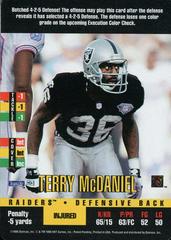 Terry McDaniel Football Cards 1995 Panini Donruss Red Zone Prices