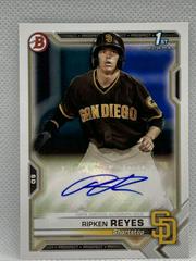 Ripken Reyes Baseball Cards 2021 Bowman Paper Prospects Autographs Prices