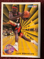 Cliff Robinson [Sixth Man] Basketball Cards 1993 Fleer Prices