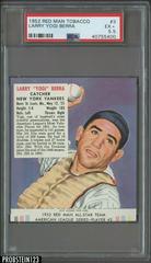 Larry Yogi Berra #3 Baseball Cards 1952 Red Man Tobacco Prices