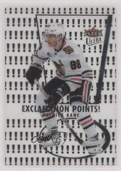 Patrick Kane #EP-12 Hockey Cards 2021 Ultra Exclamation Points Prices