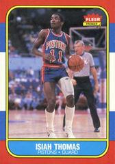 Isiah Thomas Basketball Cards 1986 Fleer Prices