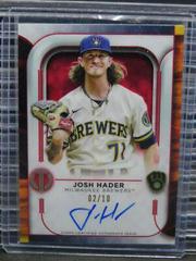 Josh Hader [Red] #TA-JH Baseball Cards 2022 Topps Tribute Autographs Prices