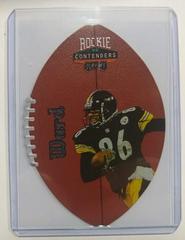 Hines Ward [Registered Exchange] #74 Football Cards 1998 Playoff Contenders Leather Prices