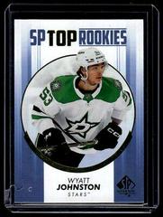 Wyatt Johnston [Blue] Hockey Cards 2022 SP Authentic Top Rookies Prices