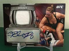 Ronda Rousey [Red] Ufc Cards 2014 Topps UFC Knockout Autograph Relics Prices