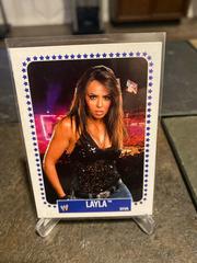 Layla #63 Wrestling Cards 2008 Topps Heritage IV WWE Prices