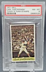Carl Yastrzemski Baseball Cards 1971 Dell Today's Team Stamps Prices