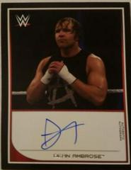 Dean Ambrose Wrestling Cards 2016 Topps WWE Road to Wrestlemania Autographs Prices