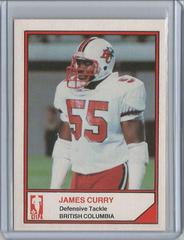 James Curry Football Cards 1983 Jogo CFL Limited Prices
