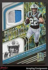 Christian McCaffrey [Neon Splatter] #SS-CMC Football Cards 2022 Panini Spectra Sunday Spectacle Prices