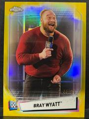 Bray Wyatt [Gold Refractor] Wrestling Cards 2021 Topps Chrome WWE Image Variations Prices