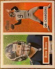 Drew Brees [Retrofractor] Football Cards 2002 Topps Heritage Prices