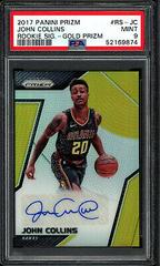 John Collins [Gold Prizm] #RS-JC Basketball Cards 2017 Panini Prizm Rookie Signatures Prices
