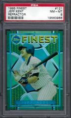Jeff Kent [Refractor] #121 Baseball Cards 1995 Finest Prices