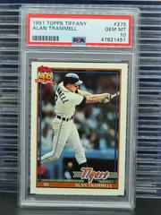 Alan Trammell Baseball Cards 1991 Topps Tiffany Prices