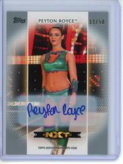 Peyton Royce [Silver Autograph] #R-10 Wrestling Cards 2017 Topps WWE Women's Division Prices
