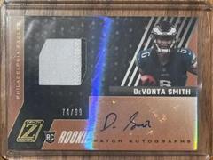 DeVonta Smith [Patch Autograph] #91 Football Cards 2021 Panini Zenith Prices