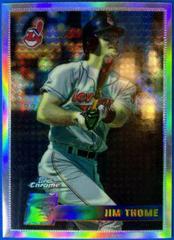 Jim Thome [Refractor] Baseball Cards 1996 Topps Chrome Prices