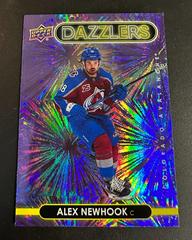 Alex Newhook [Purple] Hockey Cards 2021 Upper Deck Dazzlers Prices