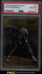 David Robinson #83 Basketball Cards 1998 Bowman's Best Prices