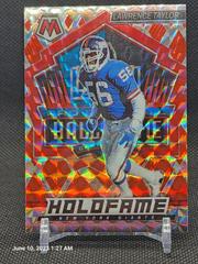 Lawrence Taylor [Red] #HF-8 Football Cards 2022 Panini Mosaic HoloFame Prices