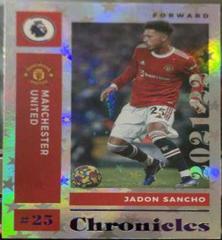 Jadon Sancho [Purple Astro] Soccer Cards 2021 Panini Chronicles Premier League Prices