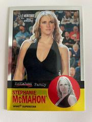 Stephanie McMahon #56 Wrestling Cards 2007 Topps Heritage II Chrome WWE Prices