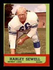 Harley Sewell #29 Football Cards 1963 Topps Prices