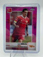 Max Kruse [Pink Refractor] #14 Soccer Cards 2020 Topps Chrome Bundesliga Prices