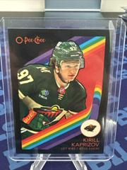 Kirill Kaprizov [Retro Black Border] Hockey Cards 2023 O-Pee-Chee Prices