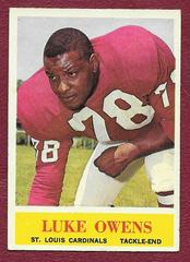 Luke Owens Football Cards 1964 Philadelphia Prices
