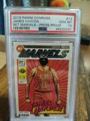 James Harden [Press Proof] Basketball Cards 2019 Panini Donruss Net Marvels Prices