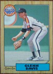 Glenn Davis #56 Baseball Cards 1987 O Pee Chee Prices