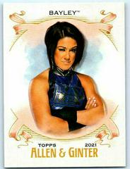Bayley Wrestling Cards 2021 Topps Heritage WWE Allen & Ginter Prices