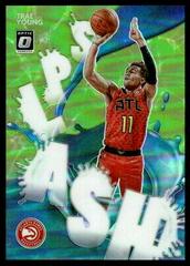 Trae Young [Lime Green] #11 Basketball Cards 2020 Panini Donruss Optic Splash Prices