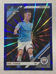 Phil Foden [Donruss Premier League Press Proof Blue Laser] #101 Soccer Cards 2019 Panini Chronicles Prices