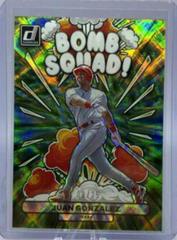 Juan Gonzalez [Green] Baseball Cards 2023 Panini Donruss Bomb Squad Prices