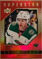 Marco Rossi [Red] Hockey Cards 2022 Upper Deck Honor Roll Prices