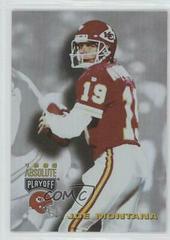 Joe Montana #153 Football Cards 1995 Playoff Absolute Prices
