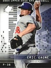Eric Gagne #4 Baseball Cards 2004 Spx Prices