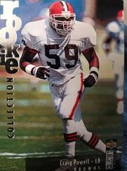 Craig Powell [Silver] #U13 Football Cards 1995 Collector's Choice Update Prices