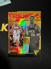 Devin Booker [Gold] #20 Basketball Cards 2022 Panini Flux Triumph Prices